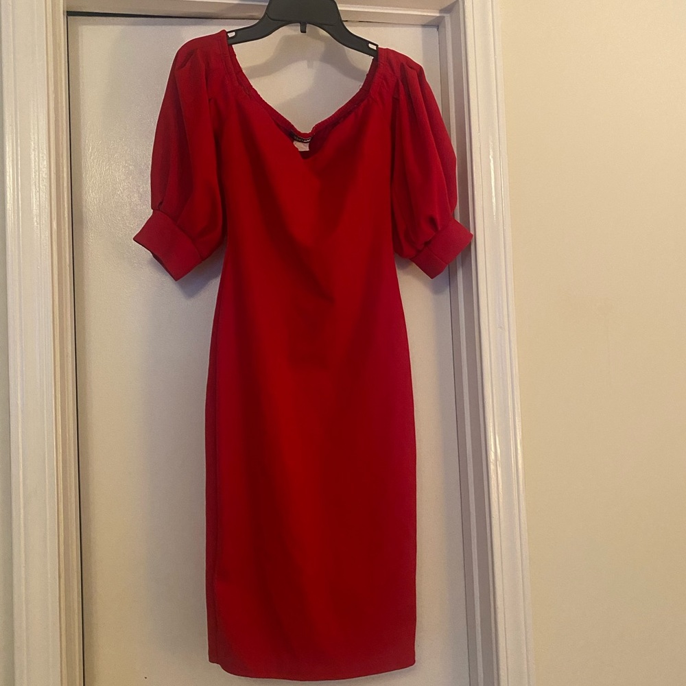 Beautiful red dress